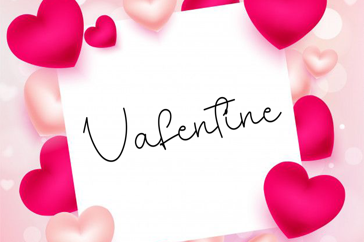 Dancing Valentine, a Handwritten Font by InermediaSTUDIO (Photo 2 of 8)