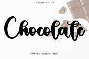 Chocolate, a Handwritten Font by InermediaSTUDIO (Thumbnail 1 of 8)
