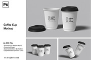 Coffee Cup Mockup, a Packaging Mockup by graphicsecond (Thumbnail 1 of 7)