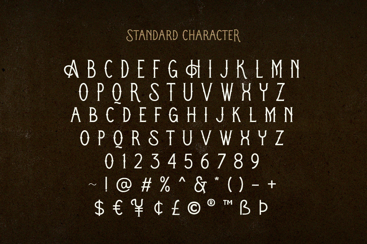 Architoria - Vintage Victorian Font, a Blackletter Font by Bale Type (Photo 9 of 10)