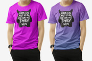 T-shirt Mock-up, a Shirt Mockup by Mock-up Store (Thumbnail 7 of 9)