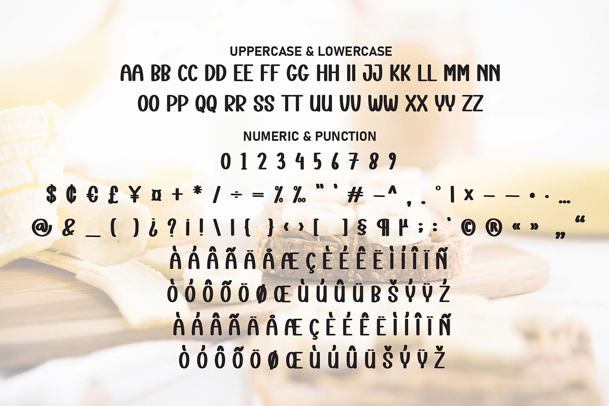Bread Banana | Script Font, a Script Font by Scratchones (Photo 7 of 8)