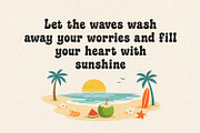 Bifoks Fun Handmade Retro Summer, a Handwritten Font by Maulana Creative (Thumbnail 5 of 7)