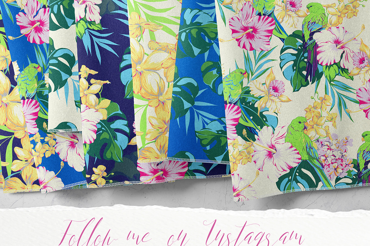 Tropicana | Vector patterns, a Pattern Graphic by Tanya Vollar (Photo 10 of 10)