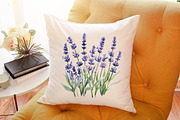 Wall Art Set Watercolor Wildflowers, an Illustration by Sublimation Artist (Thumbnail 6 of 6)