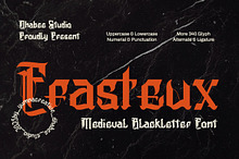 Frasteux - Medieval Blackletter Font