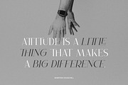 Gloré Modern Ligature Font, a Serif Font by Heinzel Std (Thumbnail 7 of 18)