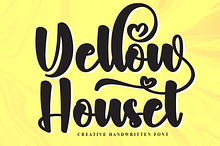 Yellow Houset | Script Font