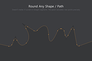 Shape Rounder - Path Editing Kit, a Plug-in Add-On by h3design (Thumbnail 3 of 10)