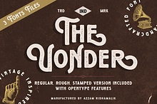 Vonder - Vintage Sans Serif Font
