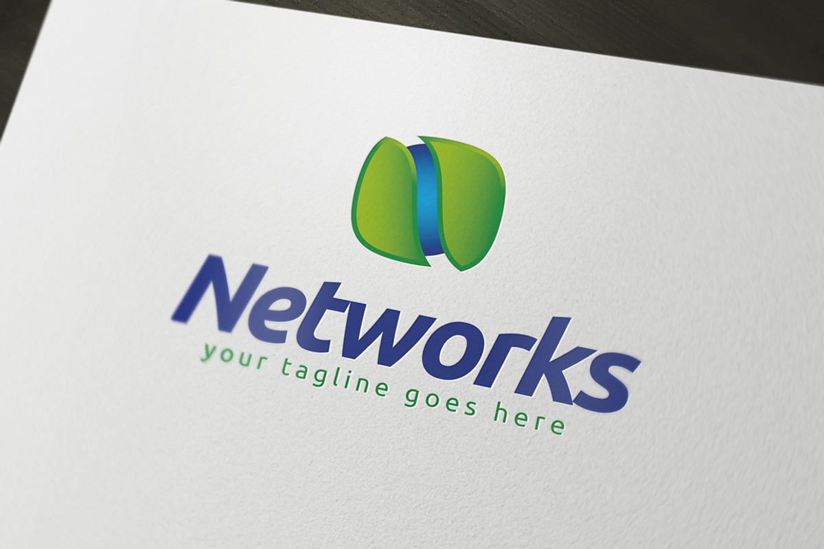 Networks Logo Template, a Branding & Logo Template by PixaSquare (Photo 1 of 5)
