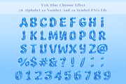 Y2K blue chrome collection, an Object Graphic by JaoGam (Thumbnail 3 of 3)