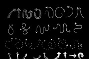 Vector chalk elements collection, an Object Graphic by kateja (Thumbnail 4 of 9)