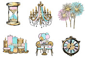 valentine clipart, an Illustration by CreationArt (Thumbnail 4 of 7)