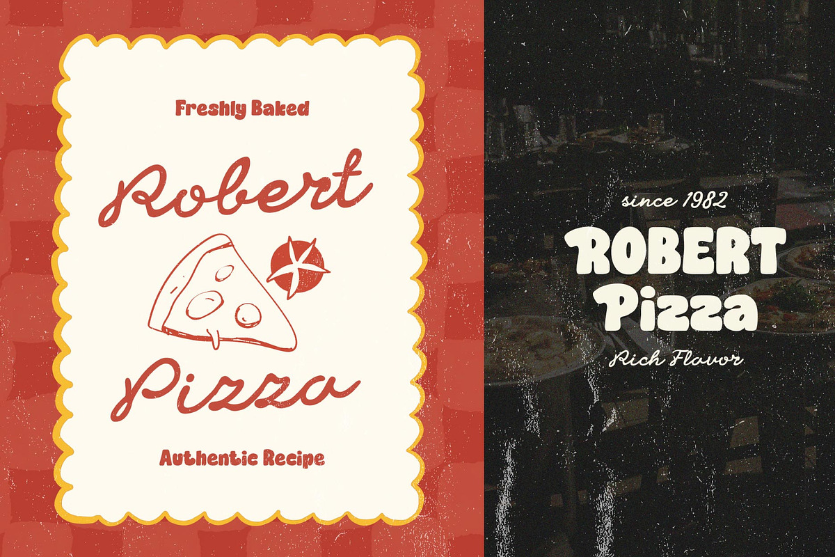 Nice Gourmet; Font Duo, a Handwritten Font by Eko Bimantara (Photo 3 of 10)