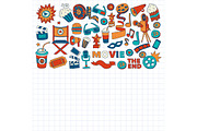 It's movie time! Notepad paper, a Texture Illustration by Art Loft (Thumbnail 10 of 16)
