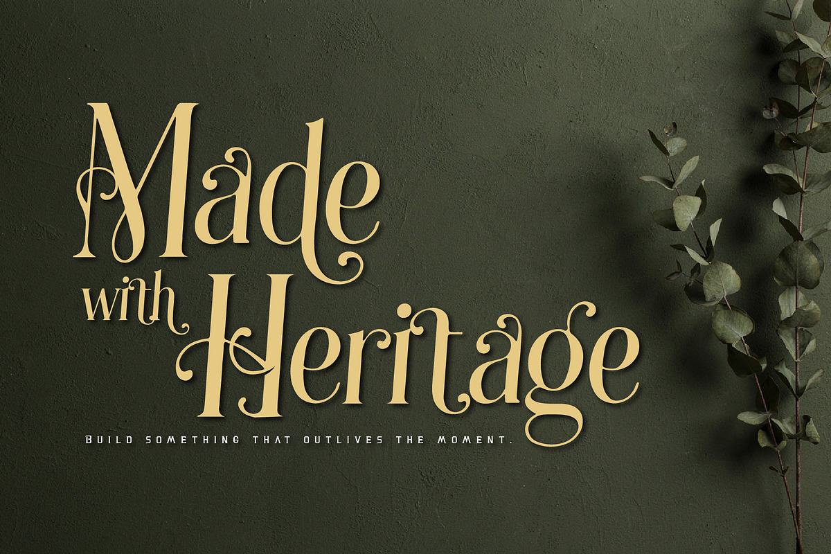 Grandeu Bearzens - Vintage Serif, a Serif Font by HypeWorksCo (Photo 8 of 15)