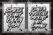 Thelawes Street Brush Graffiti Font, a Handwritten Font by Ronny Studio (Thumbnail 8 of 9)