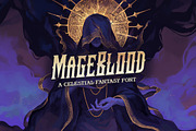 MageBlood Typeface, a Font by Tugcu Design Co. (Thumbnail 1 of 6)