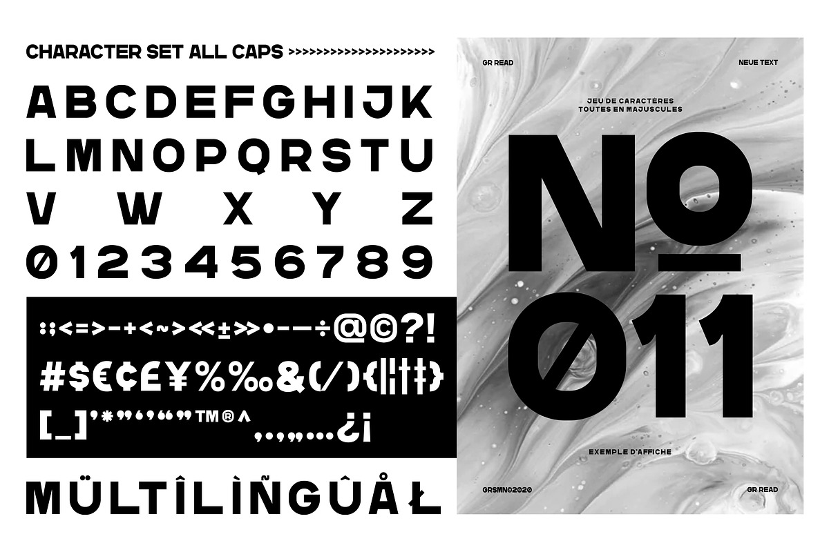 GR Read - Headline Typeface preview 7