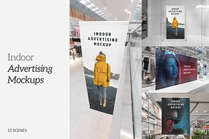 Indoor Advertising Mockups