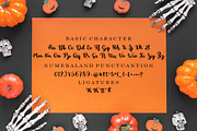 Jack Lady Halloween Font, a Script Font by Bosstype Studio (Thumbnail 5 of 8)