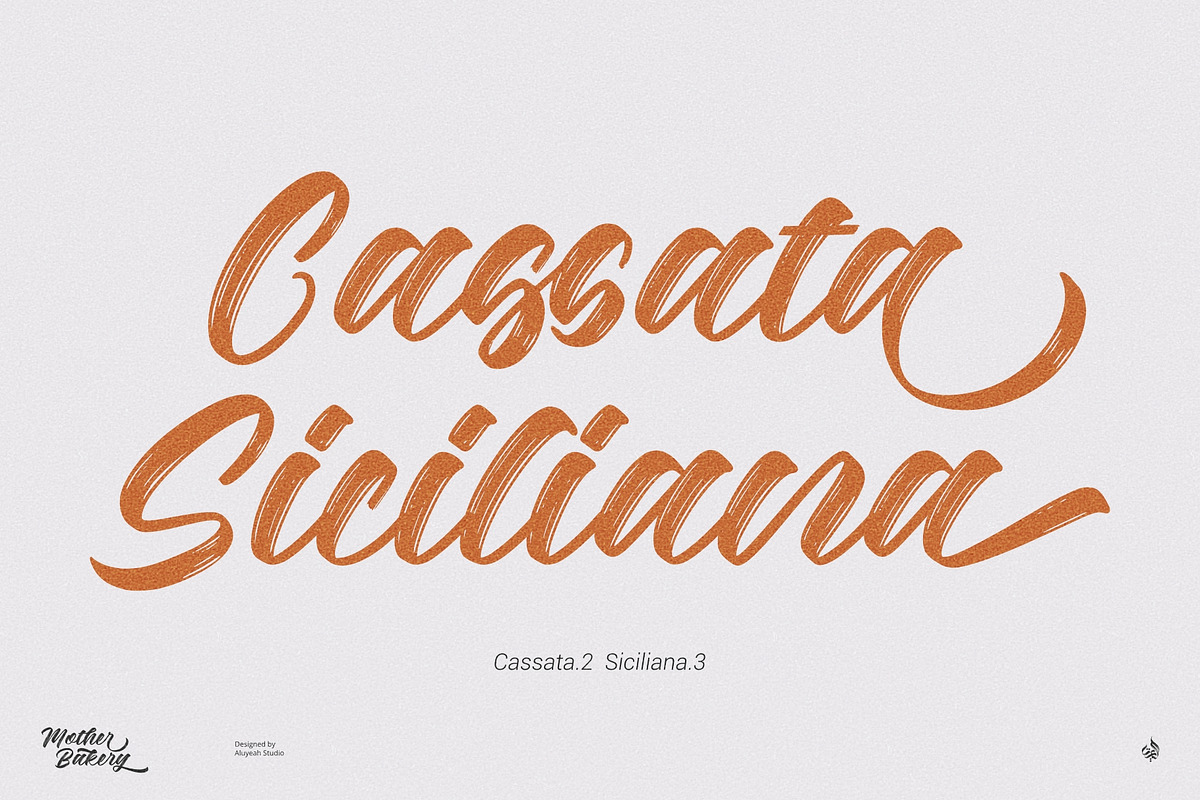 Mother Bakery, a Handwritten Font by Aluyeah Studio (Photo 6 of 13)