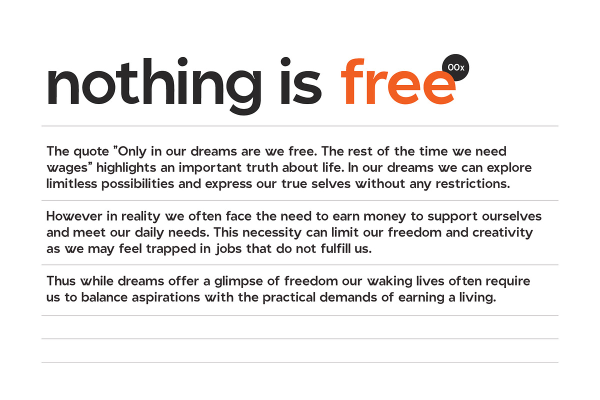 Rawclue - Modern Sans Serif, a Font by Lettermine (Photo 3 of 10)