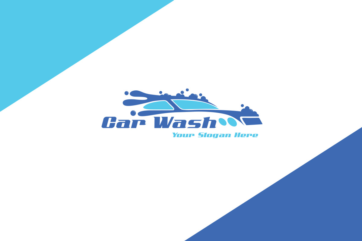 Car  Wash Logo Template, a Branding & Logo Template by Avartde Creative (Photo 1 of 2)