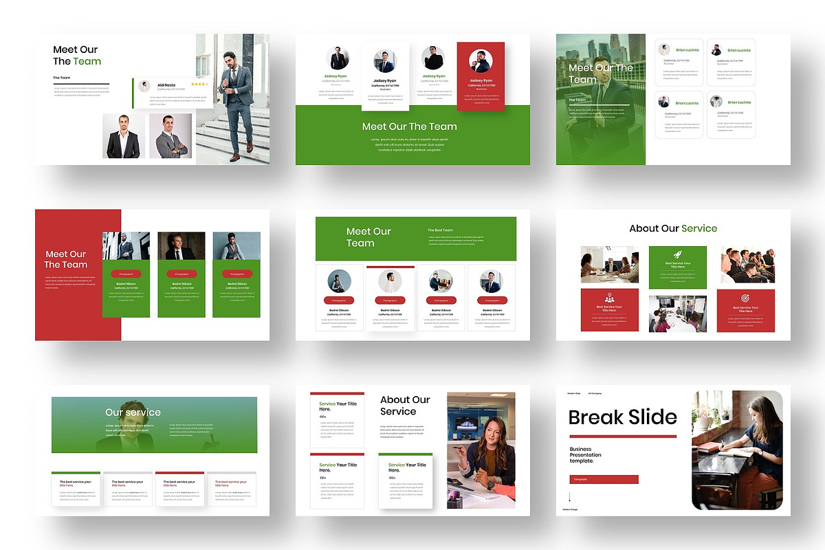 Heldan - Business Google Slide Templ, a Design Template by Dens Creative Studio (Photo 3 of 6)
