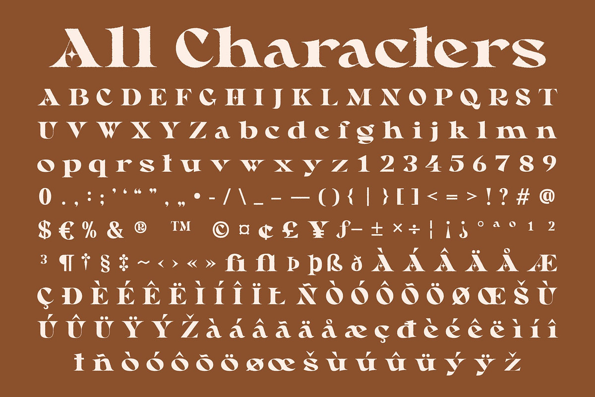 Rayken Rough, a Serif Font by Craft Supply Co. (Photo 8 of 8)