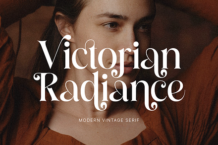 Victorian Radiance Luxury Serif, a Serif Font by Pixesia Studio