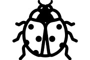 20 Ladybug Silhouette Mega, an Object Graphic by Designer_Momina (Thumbnail 10 of 20)