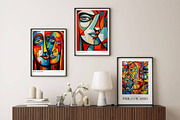 Art Print Poster Inspired by Picasso, a Decorative Illustration by Vibrand Studio (Thumbnail 12 of 14)