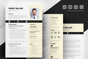 Occupational Therapist Resume Design