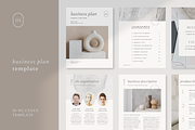 Business Plan Template Canva, a Presentation Template by frommakertomaker (Thumbnail 1 of 10)