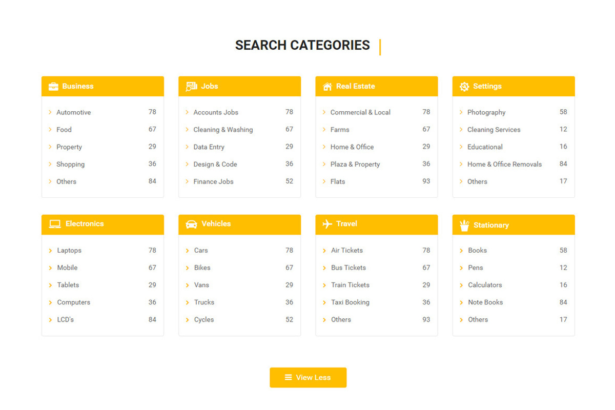 Template For Listing, Directory, Job, a Websites & App Template by oLanding (Photo 4 of 5)