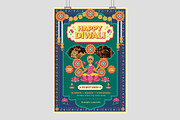 Diwali Flyer Template, a Flyer Template by BrandPacks (Thumbnail 3 of 5)