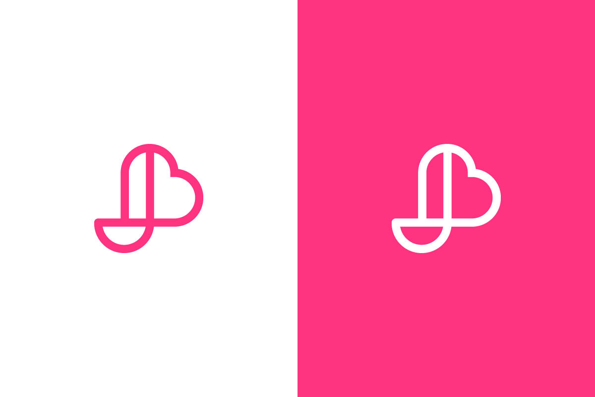 JB Heart Logo - Love Letter Mark preview 5