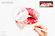Festive Sketches & Color Palettes, a Palette Add-On by Liquid Amethyst Art (Thumbnail 6 of 11)
