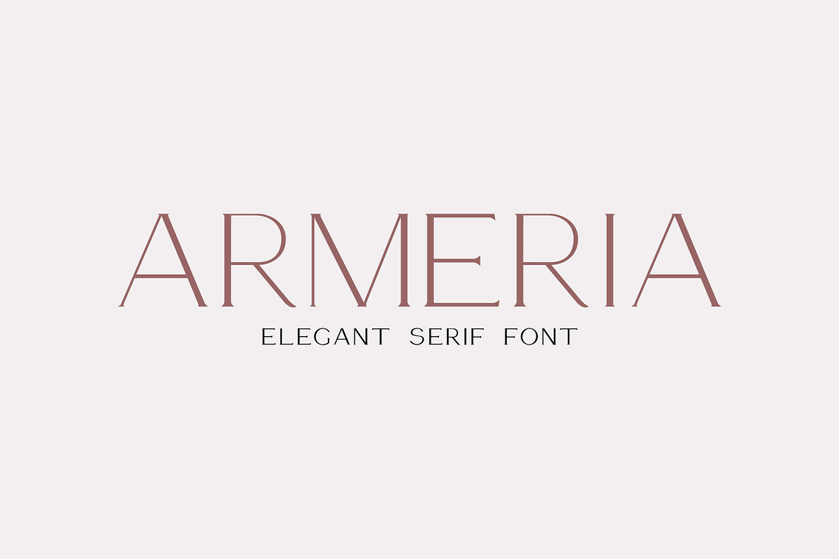 Armeria - serif font, a Serif Font by Art pages (Photo 1 of 8)