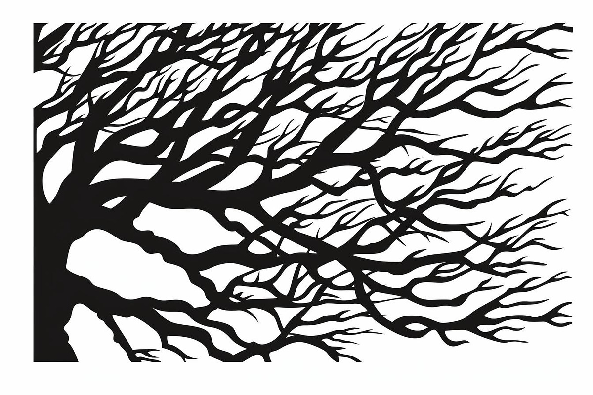 Tree Branch Laser Cut Panel Bundle, a Graphic by hafijul (Photo 3 of 9)