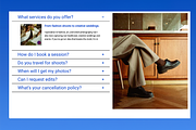 Modern Creative Portfolio Template, a Wix Template by pixlspace (Thumbnail 10 of 10)