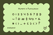 Bumiku - Handwritten Nature Typeface, a Handwritten Font by delipensil (Thumbnail 8 of 12)