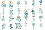 Blush Garden Romance Clipart Set, an Illustration by DreamCafeArt (Thumbnail 4 of 10)