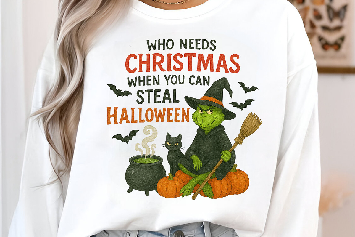 Merry Christmas Green Monster Png, an Illustration by DreamArtGraphic (Photo 4 of 5)