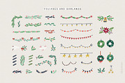 Christmas House Creator | svg png ai, a Seasonal Illustration by Olia (Thumbnail 9 of 28)