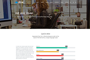 Peak Premium Agency WordPress Theme, a WordPress Template by Visualmodo (Thumbnail 4 of 18)