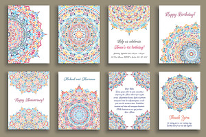 Mandala Greeting Cards