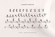 Abigail, a Handwritten Font by Mozatype (Thumbnail 9 of 10)